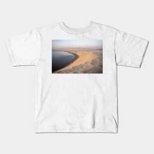 Doha sandhills and water. Kids T-Shirt